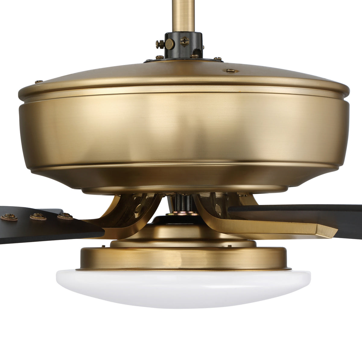 Craftmade - P112SB5-52BWNFB - 52" Ceiling Fan - Pro Plus 112 - Satin Brass