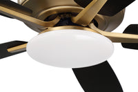 Craftmade - P112SB5-52BWNFB - 52" Ceiling Fan - Pro Plus 112 - Satin Brass