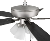 Craftmade - P114BN5-52BNGW - 52" Ceiling Fan - Pro Plus 114 - Brushed Nickel