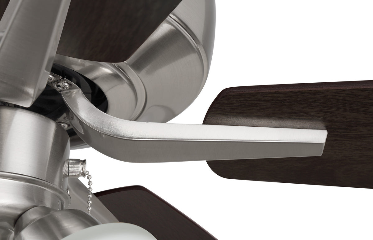 Craftmade - P114BNK5-52DWGWN - 52" Ceiling Fan - Pro Plus 114 - Brushed Polished Nickel
