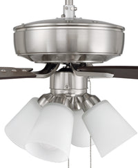Craftmade - P114BNK5-52DWGWN - 52" Ceiling Fan - Pro Plus 114 - Brushed Polished Nickel