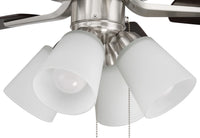 Craftmade - P114BNK5-52DWGWN - 52" Ceiling Fan - Pro Plus 114 - Brushed Polished Nickel