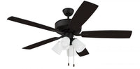 Craftmade - P114ESP5-52ESPWLN - 52" Ceiling Fan - Pro Plus 114 - Espresso