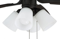 Craftmade - P114ESP5-52ESPWLN - 52" Ceiling Fan - Pro Plus 114 - Espresso