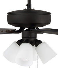 Craftmade - P114ESP5-52ESPWLN - 52" Ceiling Fan - Pro Plus 114 - Espresso