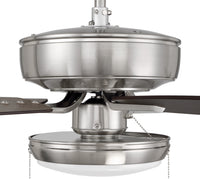Craftmade - P119BNK5-52DWGWN - 52" Ceiling Fan - Pro Plus 119 - Brushed Polished Nickel