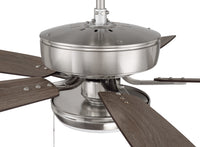 Craftmade - P119BNK5-52DWGWN - 52" Ceiling Fan - Pro Plus 119 - Brushed Polished Nickel