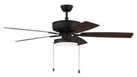 Craftmade - P119ESP5-52ESPWLN - 52" Ceiling Fan - Pro Plus 119 - Espresso