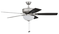 Craftmade - P211BN5-52BNGW - 52"Ceiling Fan - Pro Plus 211 - Brushed Nickel