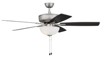 Craftmade - P211BN5-52BNGW - 52"Ceiling Fan - Pro Plus 211 - Brushed Nickel