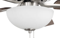 Craftmade - P211BNK5-52DWGWN - 52"Ceiling Fan - Pro Plus 211 - Brushed Polished Nickel