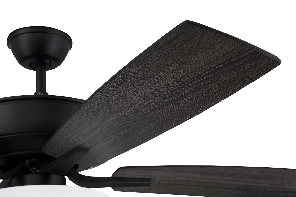 Craftmade - P211FB5-52FBGW - 52"Ceiling Fan - Pro Plus 211 - Flat Black