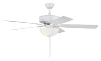 Craftmade - P211W5-52WWOK - 52" Ceiling Fan - Pro Plus 211 - White