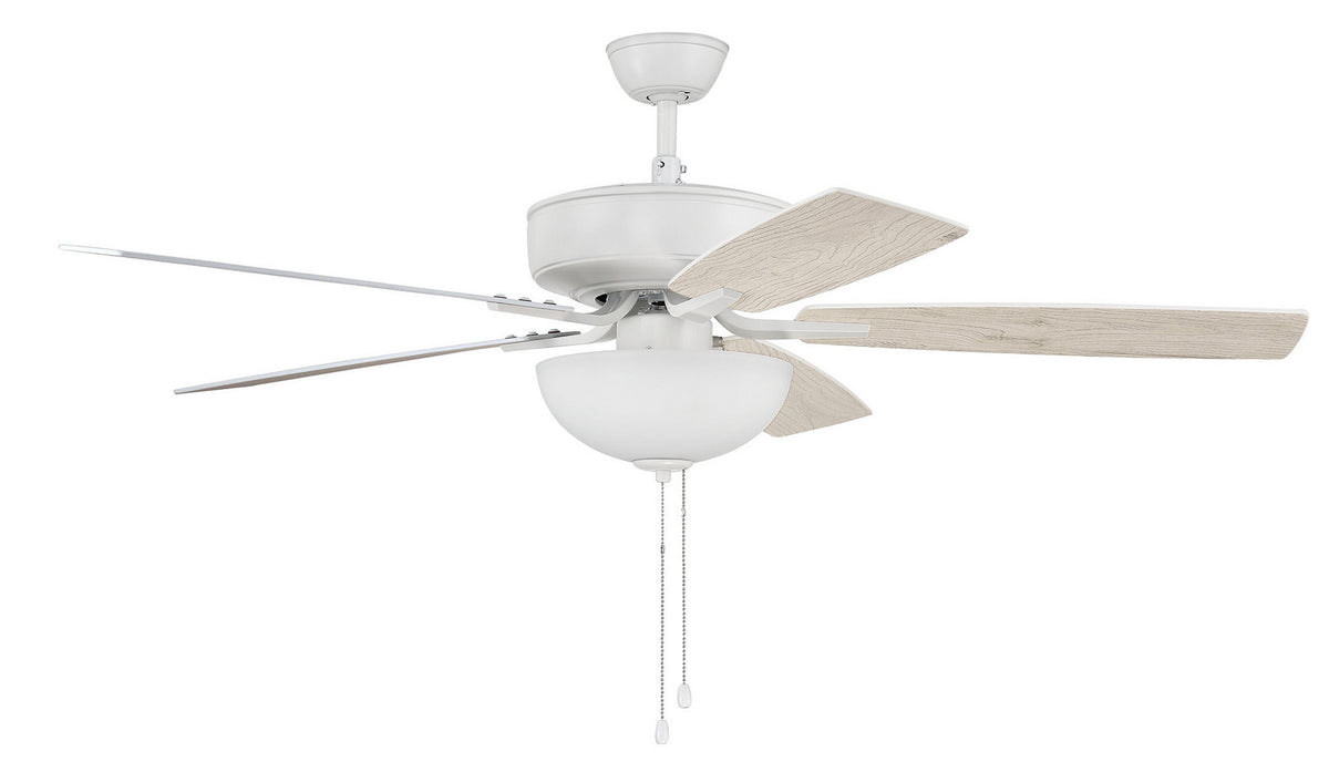 Craftmade - P211W5-52WWOK - 52" Ceiling Fan - Pro Plus 211 - White