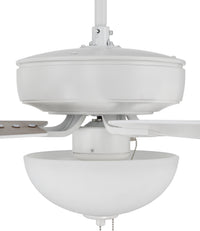 Craftmade - P211W5-52WWOK - 52"Ceiling Fan - Pro Plus 211 - White