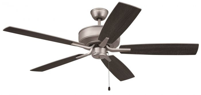 Craftmade - P52BN5-52BNGW - 52" Ceiling Fan - Pro Plus 52 Fan - Brushed Nickel