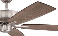 Craftmade - P52BNK5-52DWGWN - 52" Ceiling Fan - Pro Plus 52 Fan - Brushed Polished Nickel