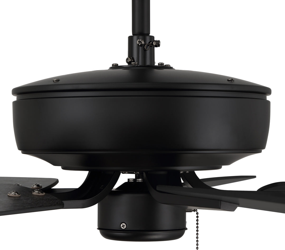 Craftmade - P52FB5-52FBGW - 52" Ceiling Fan - Pro Plus 52 Fan - Flat Black