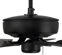 Craftmade - P52FB5-52FBGW - 52" Ceiling Fan - Pro Plus 52 Fan - Flat Black