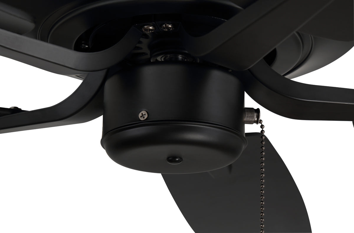 Craftmade - P52FB5-52FBGW - 52" Ceiling Fan - Pro Plus 52 Fan - Flat Black