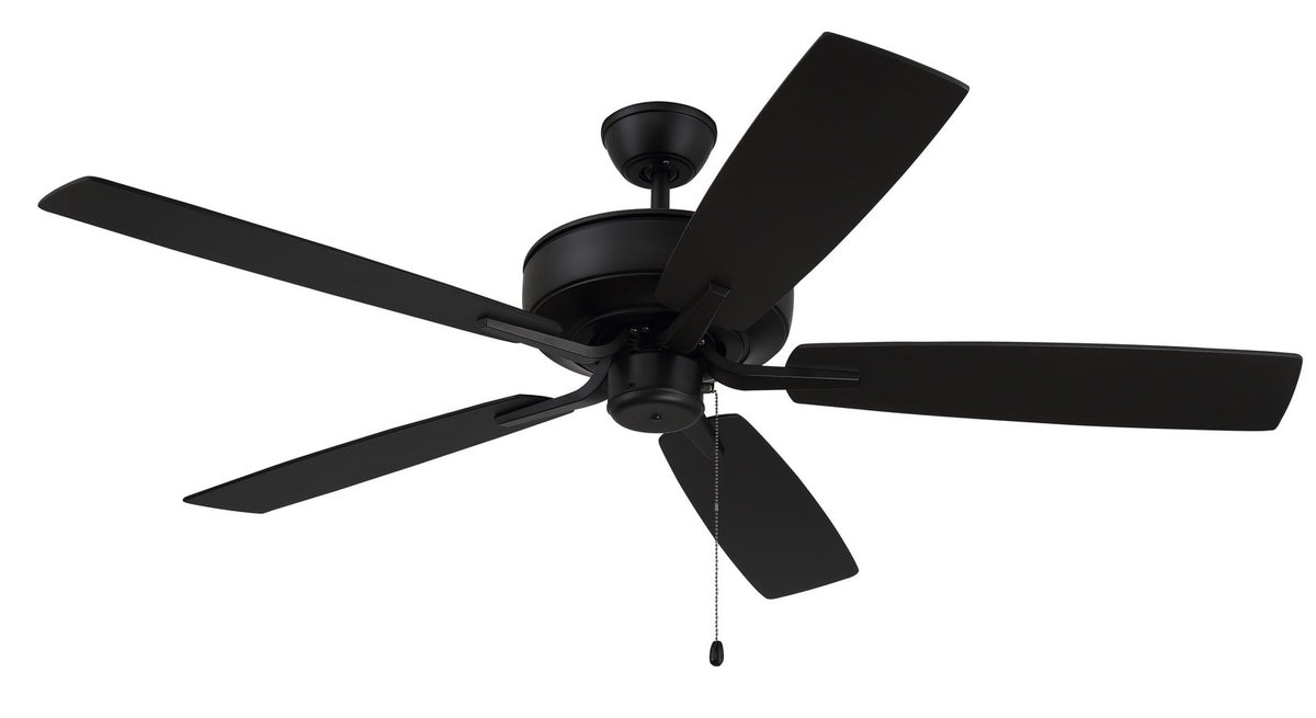 Craftmade - P52FB5-52FBGW - 52" Ceiling Fan - Pro Plus 52 Fan - Flat Black