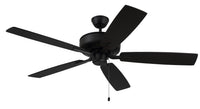 Craftmade - P52FB5-52FBGW - 52" Ceiling Fan - Pro Plus 52 Fan - Flat Black