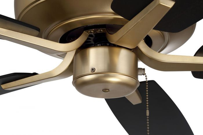Craftmade - P52SB5-52BWNFB - 52" Ceiling Fan - Pro Plus 52 Fan - Satin Brass