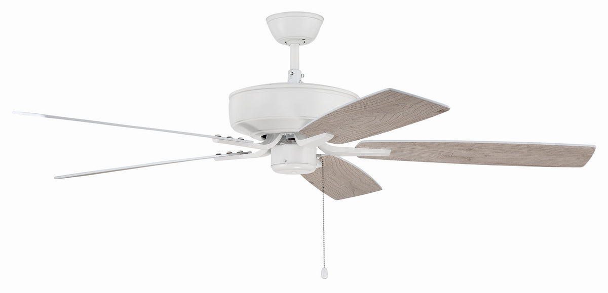 Craftmade - P52W5-52WWOK - 52" Ceiling Fan - Pro Plus 52 Fan - White