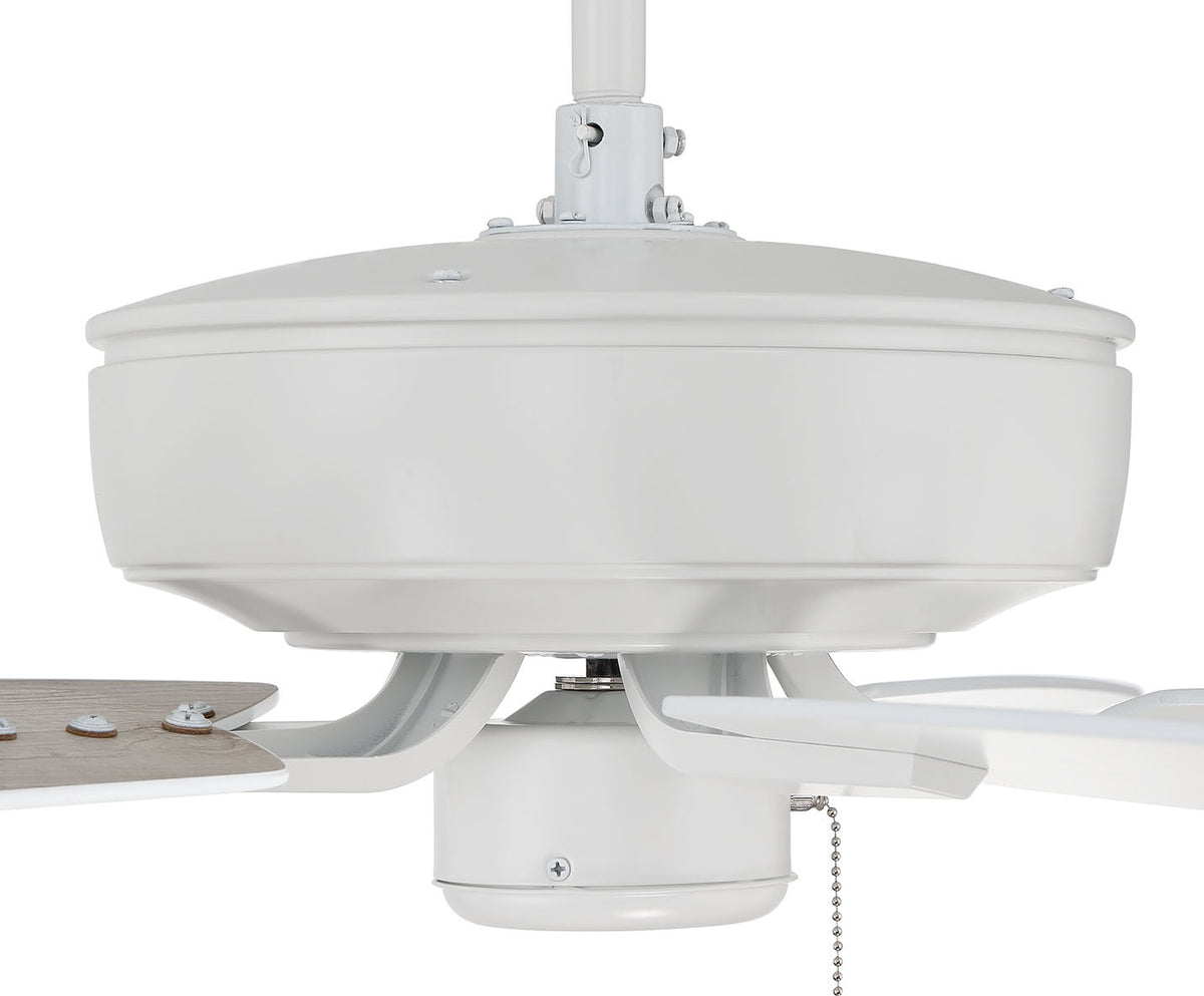Craftmade - P52W5-52WWOK - 52" Ceiling Fan - Pro Plus 52 Fan - White