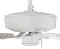 Craftmade - P52W5-52WWOK - 52" Ceiling Fan - Pro Plus 52 Fan - White