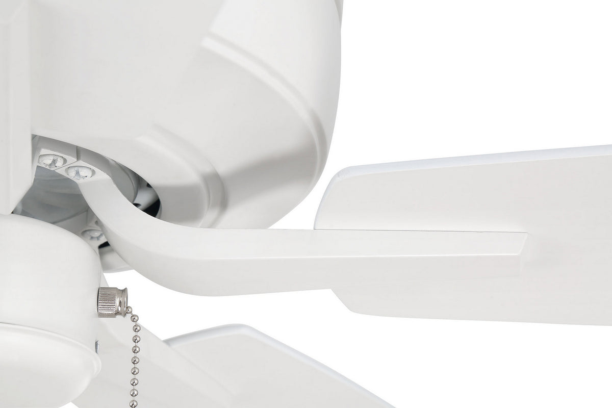 Craftmade - P52W5-52WWOK - 52" Ceiling Fan - Pro Plus 52 Fan - White