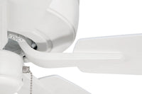 Craftmade - P52W5-52WWOK - 52" Ceiling Fan - Pro Plus 52 Fan - White