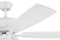 Craftmade - P52W5-52WWOK - 52"Ceiling Fan - Pro Plus 52 Fan - White