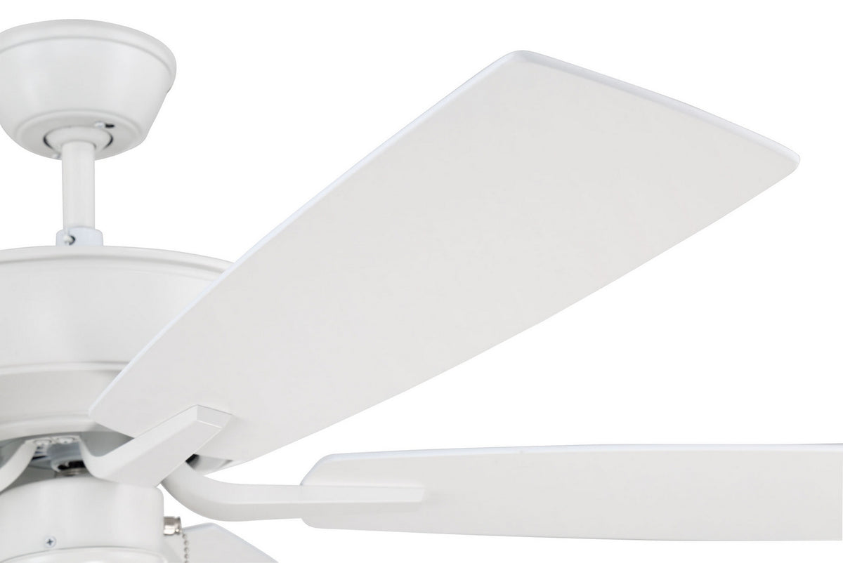 Craftmade - P52W5-52WWOK - 52" Ceiling Fan - Pro Plus 52 Fan - White
