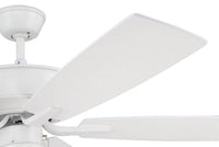 Craftmade - P52W5-52WWOK - 52" Ceiling Fan - Pro Plus 52 Fan - White