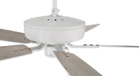 Craftmade - P52W5-52WWOK - 52" Ceiling Fan - Pro Plus 52 Fan - White