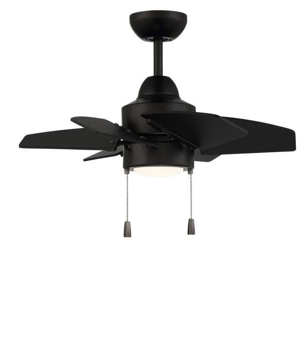Craftmade - PPT24FB6 - 24" Ceiling Fan - Propel II Indoor/Outdoor - Flat Black