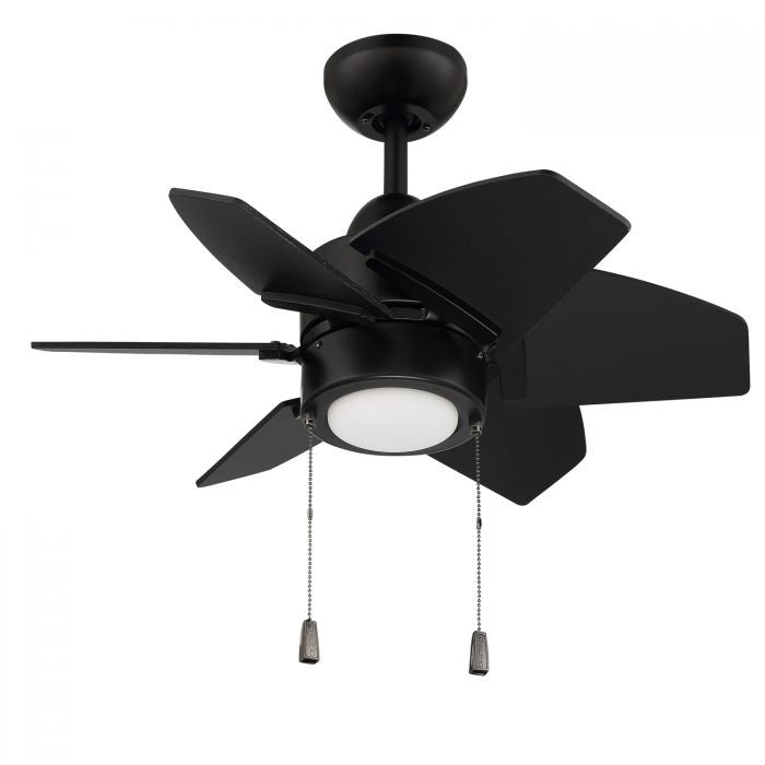 Craftmade - PPT24FB6 - 24" Ceiling Fan - Propel II Indoor/Outdoor - Flat Black