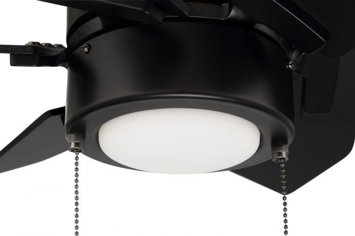 Craftmade - PPT24FB6 - 24" Ceiling Fan - Propel II Indoor/Outdoor - Flat Black