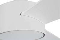 Craftmade - PRV52MWW3 - 52"Ceiling Fan - Provision - Matte White