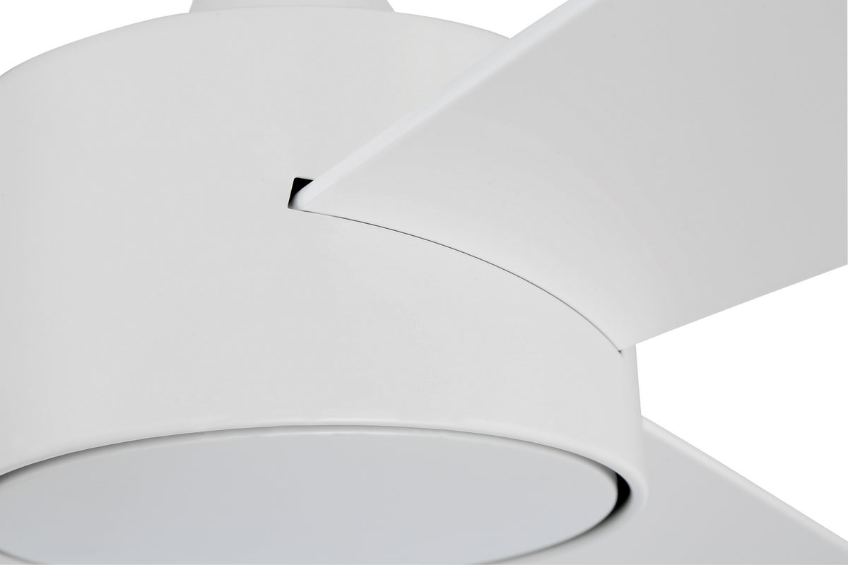 Craftmade - PRV52MWW3-NWF - 52" Ceiling Fan - Provision 52" In/Outdoor Fan no Wifi - Matte White