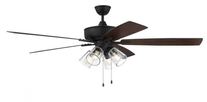 Craftmade - S104ESP5-60ESPWLN - 60" Ceiling Fan - Super Pro 104 - Espresso