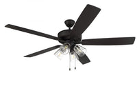 Craftmade - S104ESP5-60ESPWLN - 60" Ceiling Fan - Super Pro 104 - Espresso