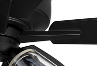 Craftmade - S104FB5-60FBGW - 60"Ceiling Fan - Super Pro 104 - Flat Black