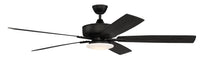 Craftmade - S112FB5-60FBGW - 60" Ceiling Fan - Super Pro 112 - Flat Black