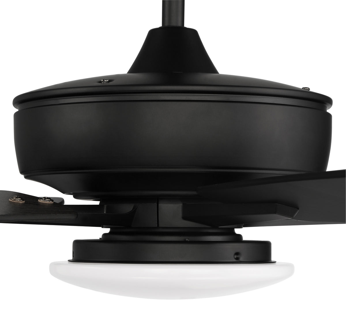 Craftmade - S112FB5-60FBGW - 60" Ceiling Fan - Super Pro 112 - Flat Black