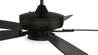 Craftmade - S112FB5-60FBGW - 60" Ceiling Fan - Super Pro 112 - Flat Black