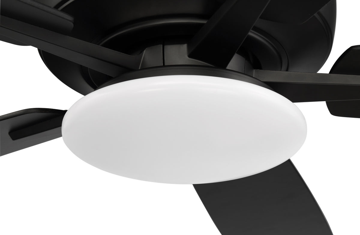 Craftmade - S112FB5-60FBGW - 60" Ceiling Fan - Super Pro 112 - Flat Black
