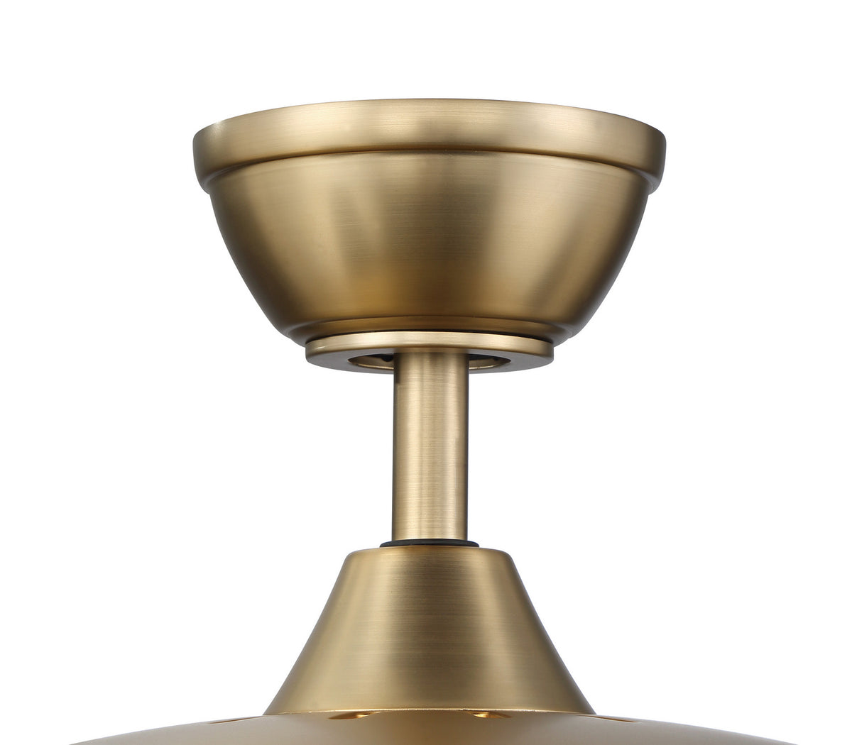 Craftmade - S112SB5-60BWNFB - 60"Ceiling Fan - Super Pro 112 - Satin Brass