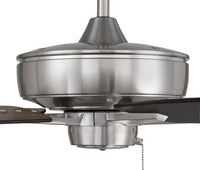 Craftmade - S60BNK5-60DWGWN - 60" Ceiling Fan - Super Pro 60 - Brushed Polished Nickel